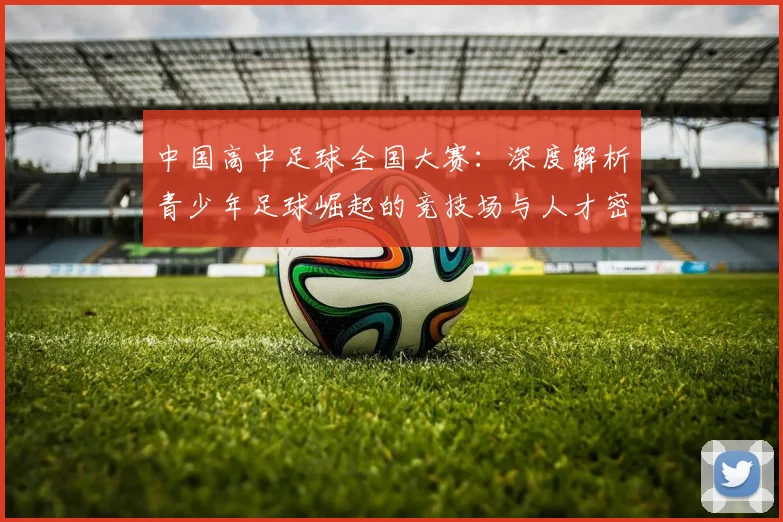 中国高中足球全国大赛:深度解析青少年足球崛起的竞技场与人才密码